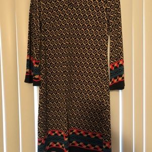 Jude Connally Patterned Dress XS